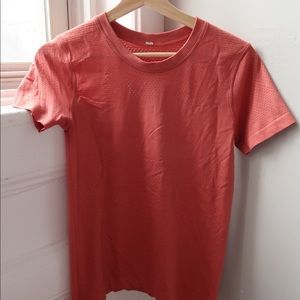 Peachy Lululemon t-shirt